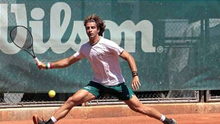 Alessandro Canini in azione