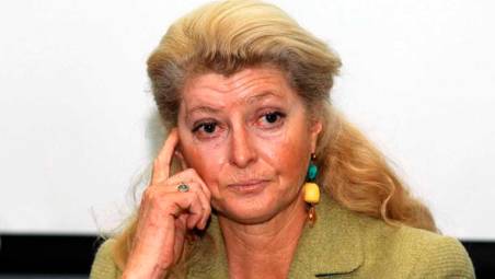 Margherita Agnelli in una foto di qualche anno fa