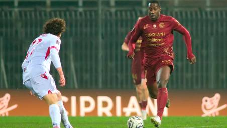 Stefano Okaka all’andata realizzò il gol-vittoria di tacco all’ultimo respiro: stasera l’attaccante giocherà titolare (Fiorentini)