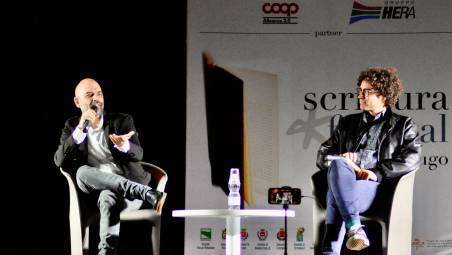 Roberto Saviano e Matteo Cavezzali
