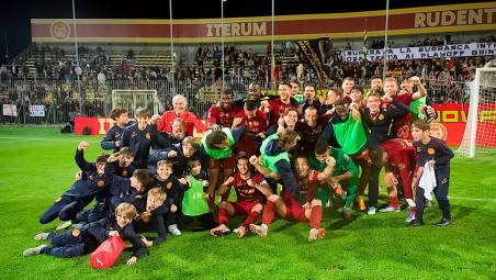 I giallorossi di Mandorlini cercheranno il salto in B attraverso i play-off (Fiorentini)