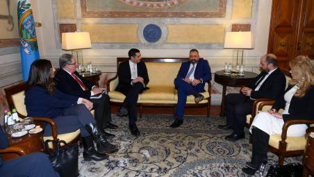 Uno dei precedenti incontri fra Regione e San Marino