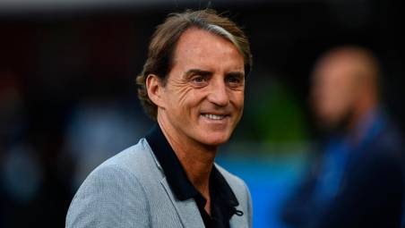 L’ex ct azzurro Roberto Mancini