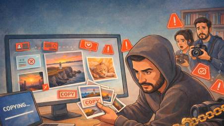 Rapina digitale: le conseguenze dell’utilizzo delle immagini altrui senza autorizzazione