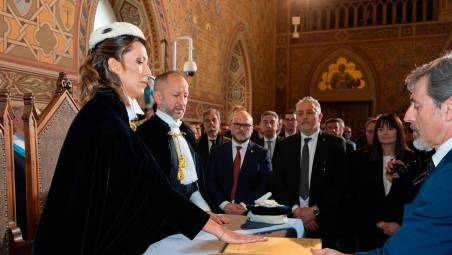 I nuovi Reggenti Alice Mina e Vladimiro Selva