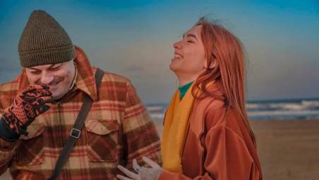 Sul set riminese de La vita da grandi