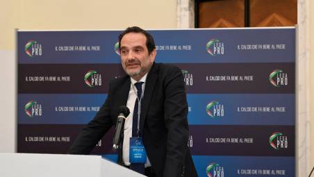 Il presidente della Lega Pro Matteo Marani
