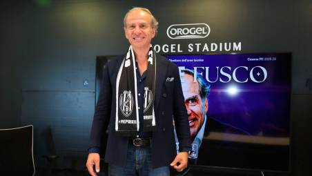 Filippo Fusco è il quinto diesse del Cesena Fc ma non è il primo avvocato, essendo stato preceduto da Stefano Stefanelli foto zanotti
