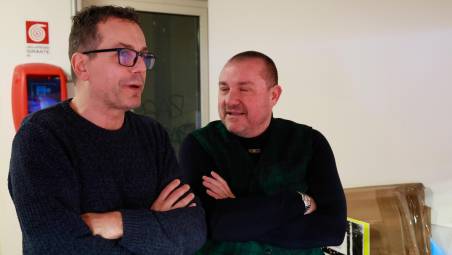 Federico Vecchi e Christian Pavani (foto Mmph)