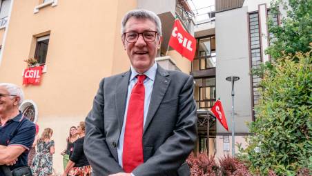 Il segretario generale della Cgil Maurizio Landini