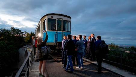 San Marino, rinasce il mito del Treno Bianco Azzurro