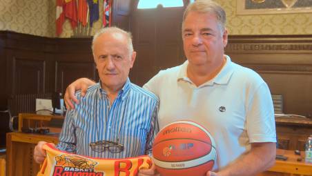 Il presidente Mauro Montini con il dg Giorgio Bottaro