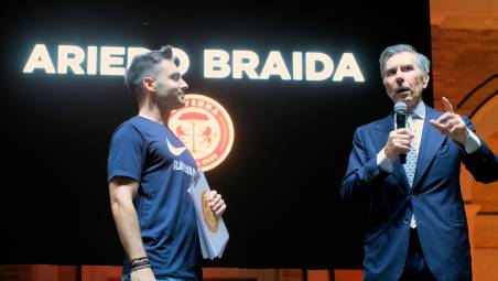 Il vice presidente del Ravenna, Ariedo Braida (Fiorentini)