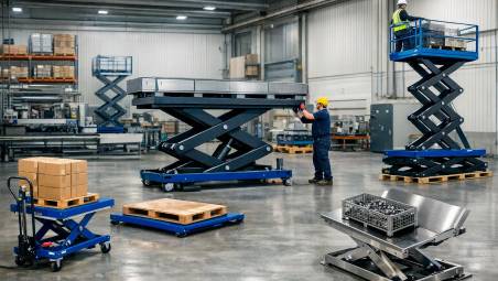 Soluzioni efficienti per la movimentazione industriale con tavoli elevatori Saxlift