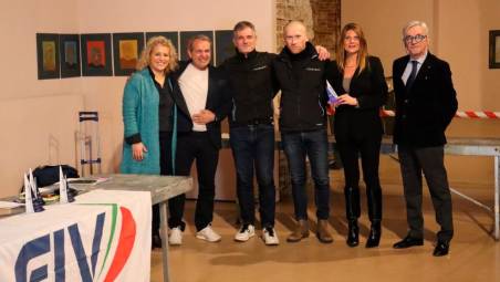 La premiazione di Blue