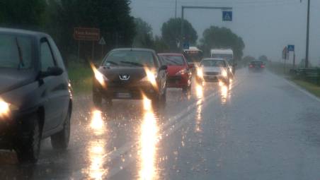 Temporale nel Ravennate (foto di repertorio)