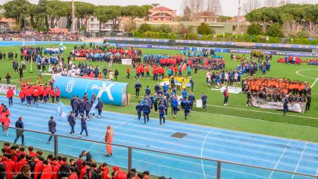Riccione, nuova illuminazione a led per lo stadio Nicoletti