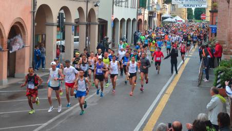La partenza della scorsa edizione della 50 Km di Romagna