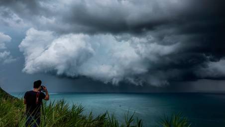 Temporale in arrivo (foto di repertorio)