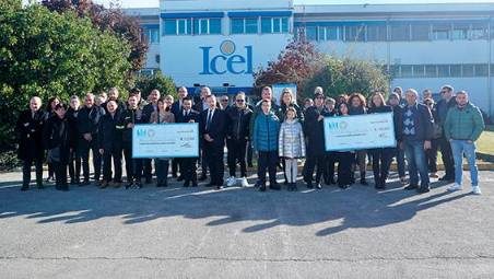 “Rialziamoci insieme”: a Lugo l’Icel dona 184mila euro a 30 famiglie dei suoi dipendenti e altri 215mila alla Bassa Romagna