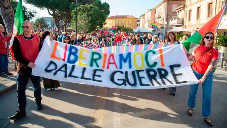 Rimini. In centro storico il Giro d’Italia per la Pace