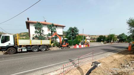 Meldola, lavori alla Sp 4: tre nuovi semafori per la sicurezza dei pedoni