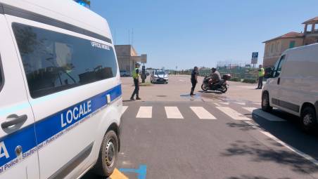 L’incidente del 24 maggio scorso (foto Massimo Fiorentini)