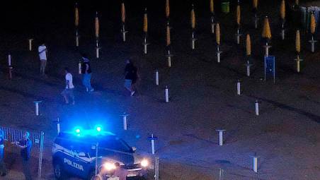 Il tentativo di furto ieri sera