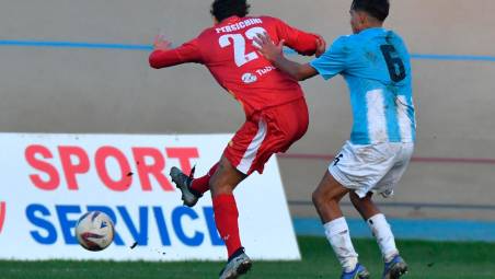 Il gol del provvisorio 1-2 di Lorenzo Persichini