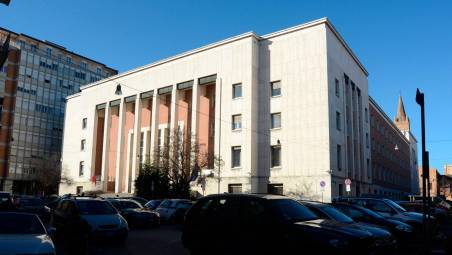 Il tribunale di Forlì foto Fabio Blaco