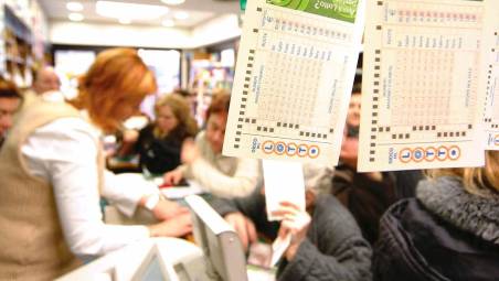 Una ricevitoria del Lotto