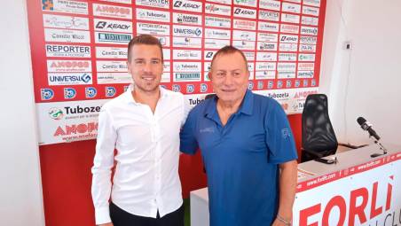 Il dg Matteo Mariani con il presidente Gianfranco Cappelli (Blaco)