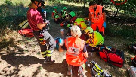 Soccorso per un malore alla diga di Ridracoli