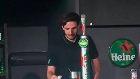 Heineken premia il ravennate Luca Losurdo: è il migliore spillatore di birra d’Italia