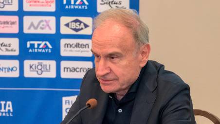 Il presidente della Fip Gianni Petrucci