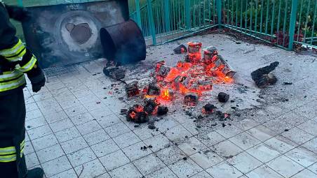 Verucchio, incendio doloso alla piscina, il Comune: “Atto pericoloso e incivile”