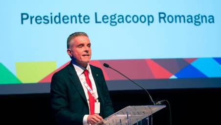 Paolo Lucchi, presidente Legacoop Romagna