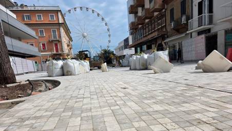 Riccione, viale Ceccarini: per Pasqua aperto il nuovo tratto fino a viale Gramsci