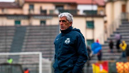 L’allenatore del Ravenna Massimo Gadda (Fiorentini)