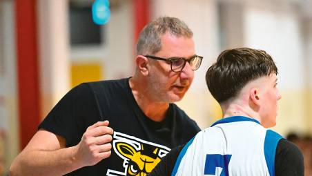 Il coach Marco Vandelli