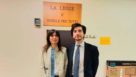Il giudice Elena Orlandi e il pm Francesco Coco