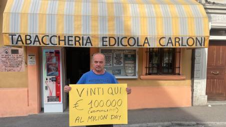 Vinti 100mila euro alla tabaccheria edicola Carloni di Dovadola