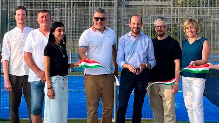Savignano, tre nuovi campi da padel al Seven