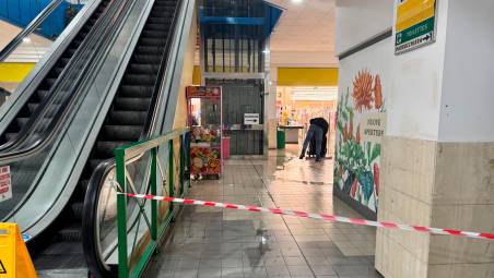 Cesena, perdita d’acqua e allagamento al centro commerciale - Gallery