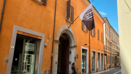 La sede dell’Ac Cesena prima del fallimento