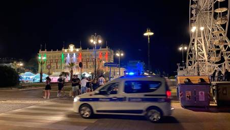 Controlli della polizia locale a Cesenatico