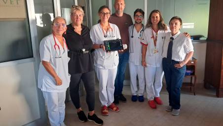 Forlì, un nuovo ecografo per Pediatria grazie a “Un Due Tre Stella”