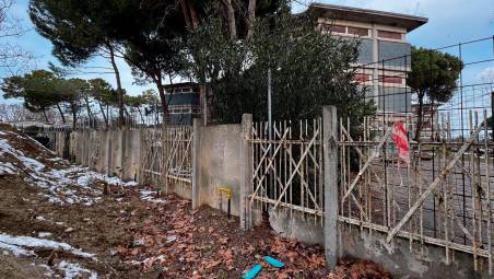 La recinzione ammalorata