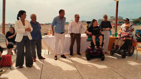 Cervia. La spiaggia libera ora è accessibile a tutti