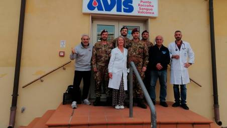 Cattolica, i paracadutisti della Folgore donano sangue all’Avis